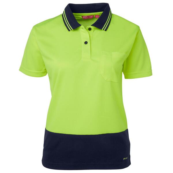 JB's Ladies Hi Vis S/S Comfort Polo Thumbnail