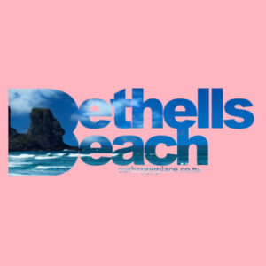 Bethells Beach Blue - AS Colour Womens Maple Tee Design