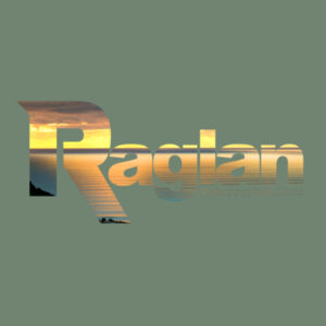 Raglan Sunset - AS Colour Organic Infant Wee Tee Design