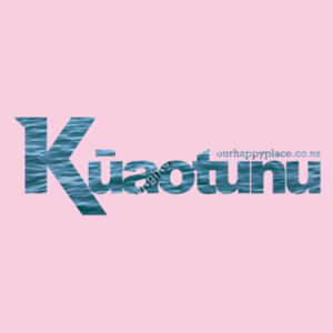 Kūaotunu Blue - AS Colour Organic Infant Wee Tee Design