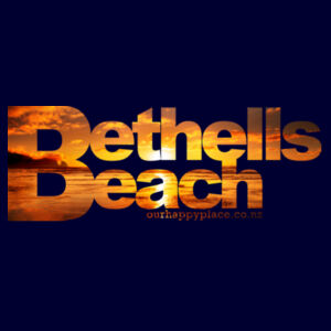 Bethells Beach Sunset - AS Colour Mens Barnard Tank Design