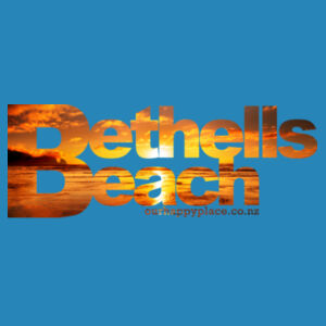 Bethells Beach Sunset - AS Colour Womens Maple Tee Design