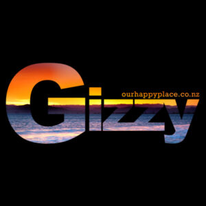 Gizzy Sunset - AS Colour Womens Crop Tee Design