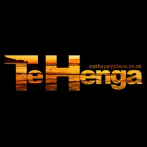 Te Henga Sunset - Patch Beanie Design