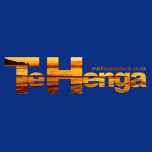 Te Henga Sunset - Kids Twill Bucket Hat w/Toggle Design