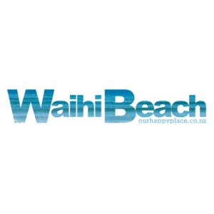 Waihi Beach - AS Colour Kids Youth T shirt Design