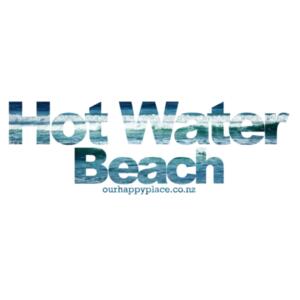 Hot Water Beach - Cloke Mens Standard Crew  Design