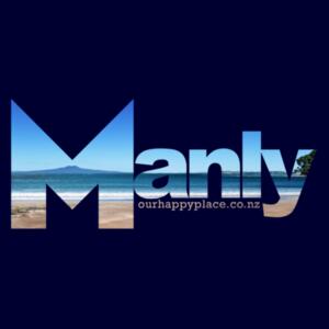 Manly - Womens Crew Neck Tee Design