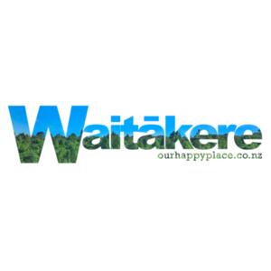 Waitākere - Bush + Sky - V Neck Tee Design