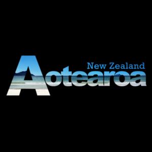 Aotearoa Beach - Kids Crew Neck Tee Design