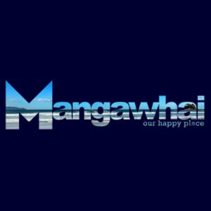 Mangawhai - Womens V Neck Tee Design