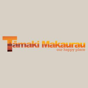 Tāmaki Makaurau Sunrise - Womens Scoop Neck Tee Design