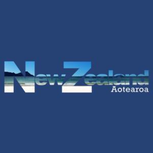 New Zealand Beach - Mens Crew Neck Tee Design