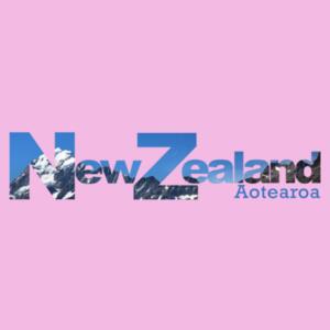 New Zealand Mountain - Kids Crew Neck Tee Design
