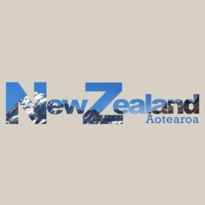 New Zealand Mountain - Womens Scoop Neck Tee Design