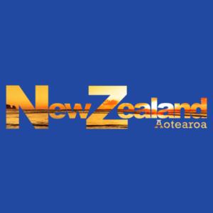 New Zealand Sunset - Kids Crew Neck Tee Design