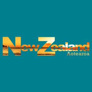 New Zealand Sunset - Mens Crew Neck Tee Design