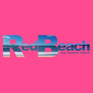 Red Beach - Kids Crew Neck Tee Design
