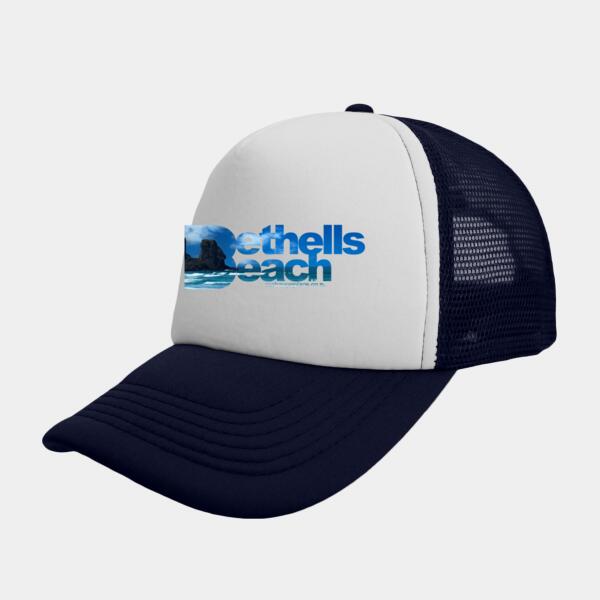Bethells Beach Blue - Headwear24 Foam Trucker Curved Peak Thumbnail