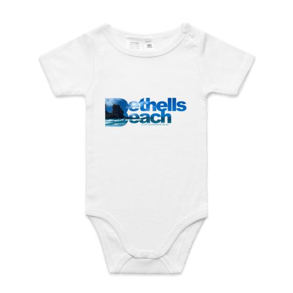 Bethells Beach Blue - AS Colour Organic Infant Mini-Me One-Piece Thumbnail