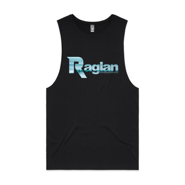 Raglan Blue - AS Colour Mens Barnard Tank Thumbnail