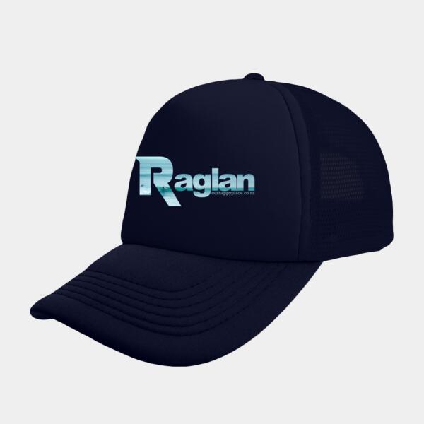 Raglan Blue - Headwear24 Foam Trucker Curved Peak Thumbnail
