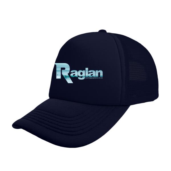 Raglan Blue - Headwear24 Foam Trucker Curved Peak Thumbnail