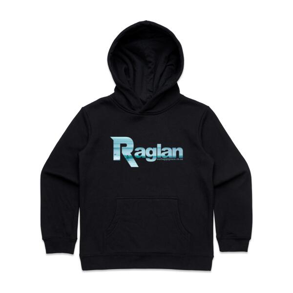Raglan Blue - AS Colour Kids Supply Hoodie Thumbnail