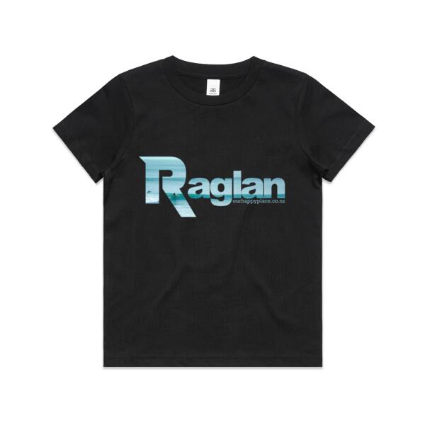 Raglan Blue - AS Colour Kids Youth T shirt Thumbnail