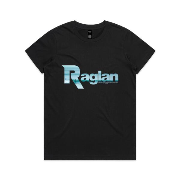 Raglan Blue - AS Colour Womens Maple Tee Thumbnail