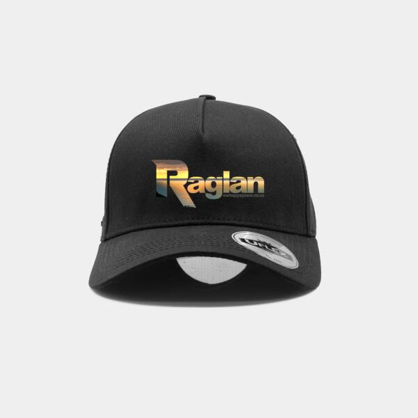Raglan Sunset - UFlex Adults Pro Style 5 Panel Snapback Cap Thumbnail