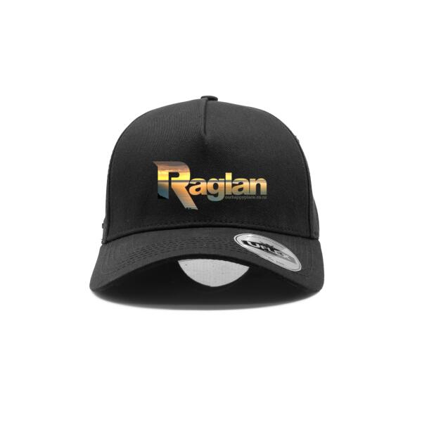 Raglan Sunset - UFlex Adults Pro Style 5 Panel Snapback Cap Thumbnail