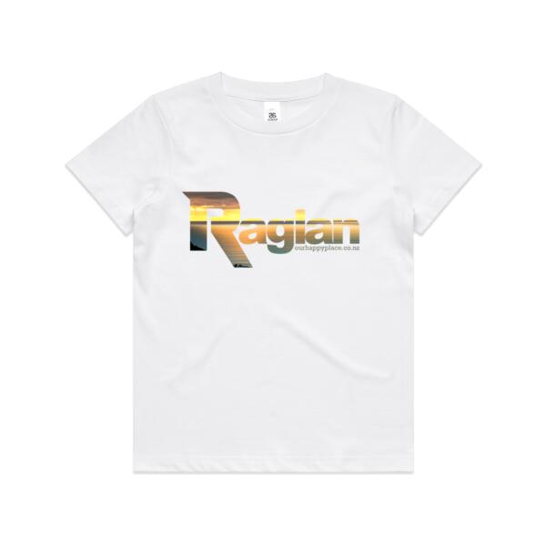 Raglan Sunset - AS Colour Kids Youth T shirt Thumbnail
