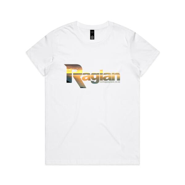 Raglan Sunset - AS Colour Womens Maple Tee Thumbnail