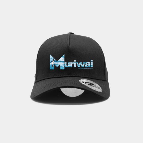 Muriwai Locals - UFlex Adults Pro Style 5 Panel Snapback Cap Thumbnail
