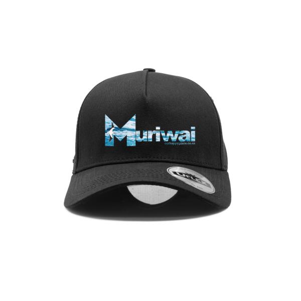 Muriwai Locals - UFlex Adults Pro Style 5 Panel Snapback Cap Thumbnail