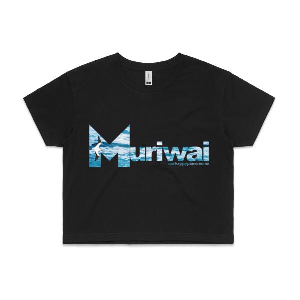 Muriwai Locals - AS Colour Womens Crop Tee Thumbnail