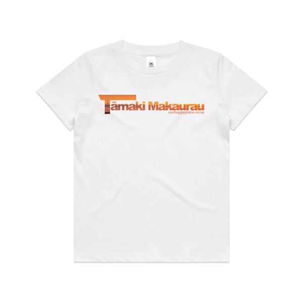 Tāmaki Makaurau Sunrise - AS Colour Kids Youth T shirt Thumbnail