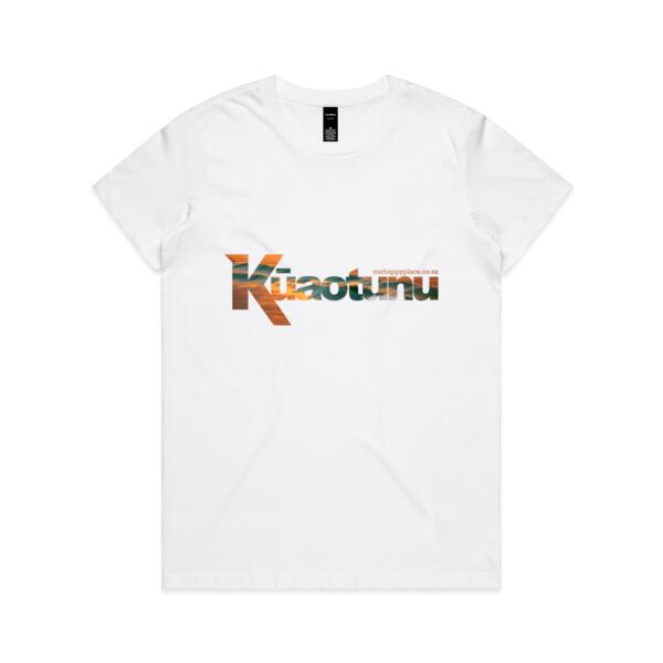 Kūaotunu Sunrise - AS Colour Womens Maple Tee Thumbnail