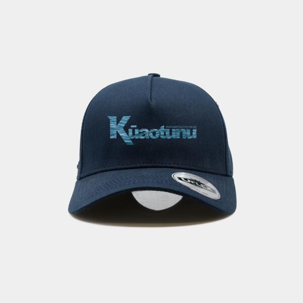 Kūaotunu Blue - UFlex Adults Pro Style 5 Panel Snapback Cap Thumbnail