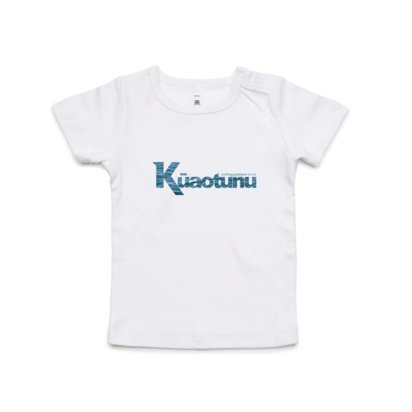 Kūaotunu Blue - AS Colour Organic Infant Wee Tee Thumbnail