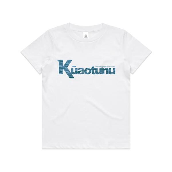 Kūaotunu Blue - AS Colour Kids Youth T shirt Thumbnail