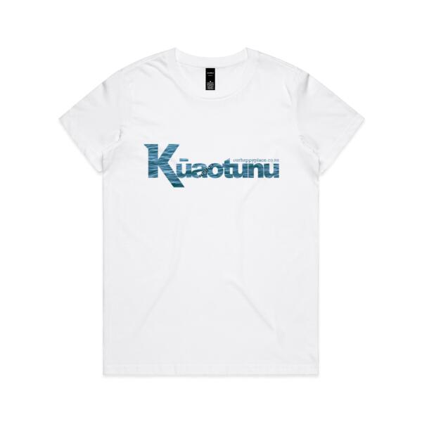 Kūaotunu Blue - AS Colour Womens Maple Tee Thumbnail