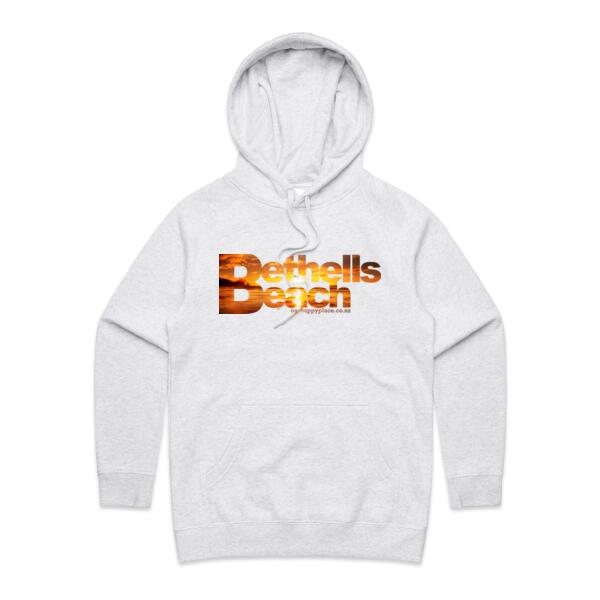 Bethells Beach Sunset - AS Colour Womens Supply Hood Thumbnail