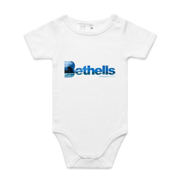 Just Bethells Blue - AS Colour Organic Infant Mini-Me One-Piece Thumbnail