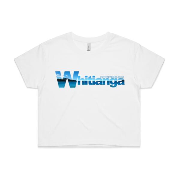 Whitianga - AS Colour Womens Crop Tee Thumbnail