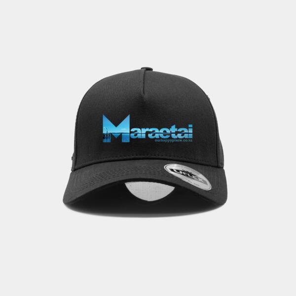 Maraetai jetty  - UFlex Adults Pro Style 5 Panel Snapback Cap Thumbnail
