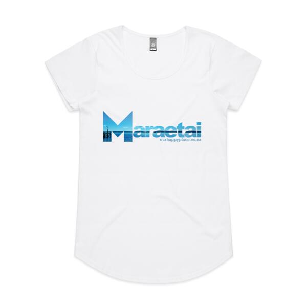 Maraetai jetty  - AS Colour Womens Mali Tee Thumbnail