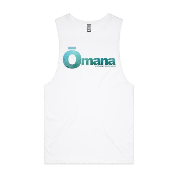 Ōmana waters - AS Colour Mens Barnard Tank Thumbnail