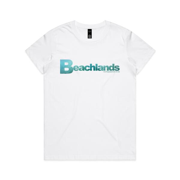Beachlands waters - AS Colour Womens Maple Tee Thumbnail